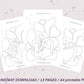 Perinatal Loss - printable coloring pages and worksheets to feel seen, supported and loved