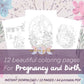 12 beautiful printable coloring pages - Pregnancy and Birth