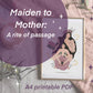 Maiden to Mother Poster